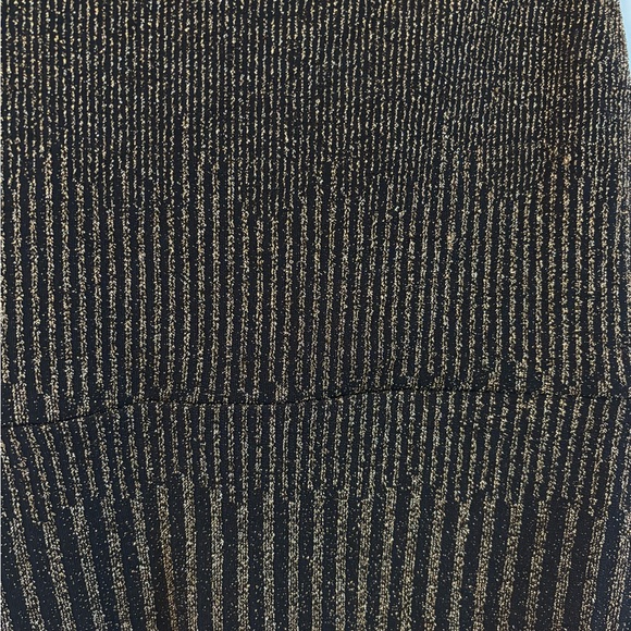 Altar'd State Black & Gold Mini Dress - Picture 3 of 8